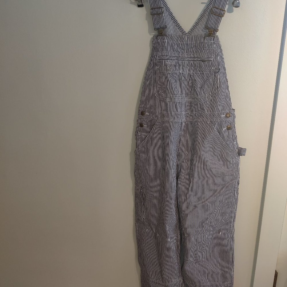 Duluth Railroad stripe overalls